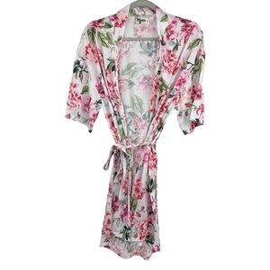 Show Me Your MuMu Brie Floral Print Robe One Size